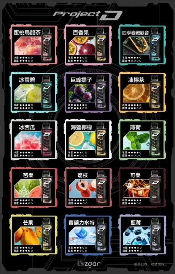 Zgar冰熊卡帶拋棄式15000口<br>[買三送主機]