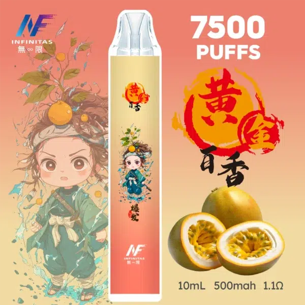 INF無限鬼滅之刃聯名版抛棄式7500口